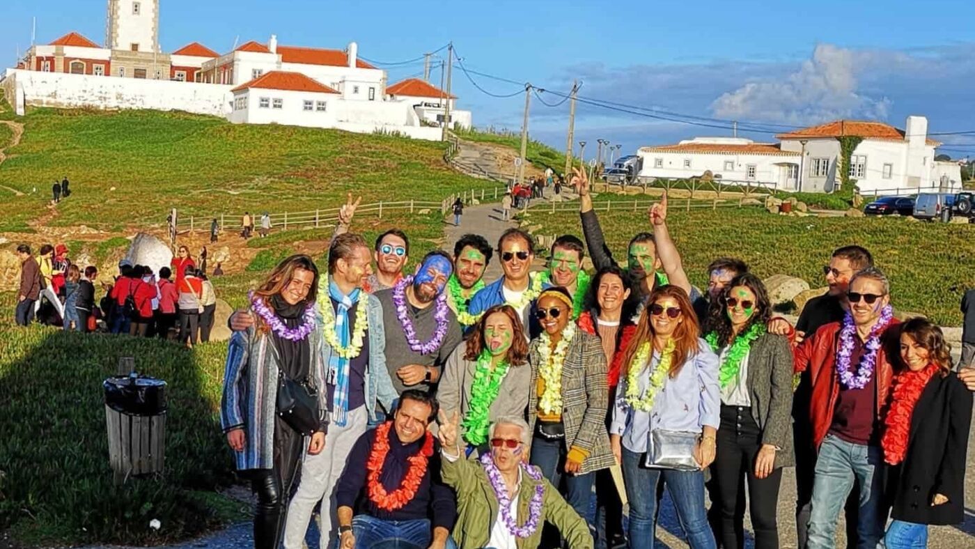 Team building during a seminar in Lisbon with activities, complete organisation of the company event