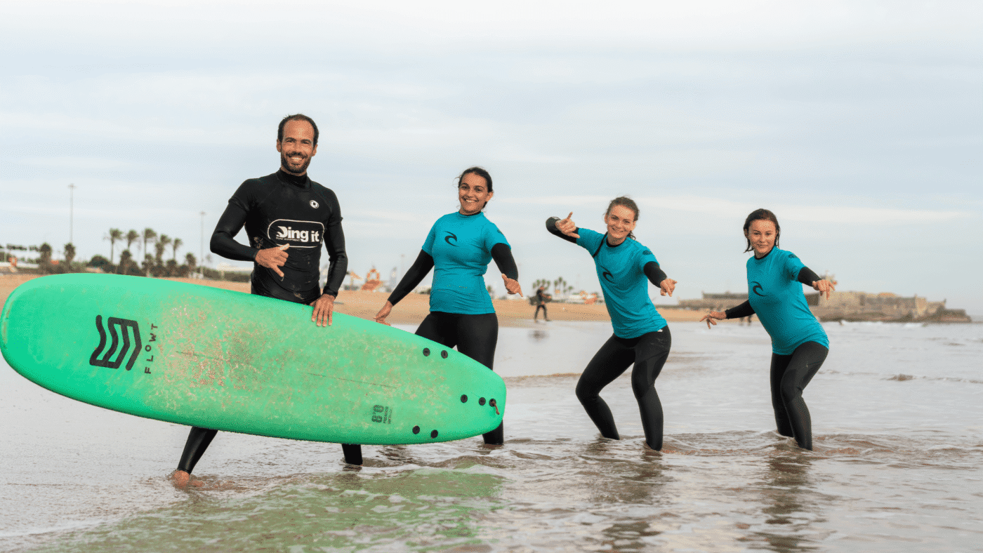 Get a surf private lesson in Lisbon with visitmylisbon.com